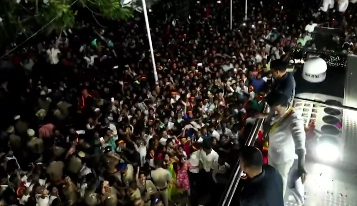 Vijay's rally in Karur