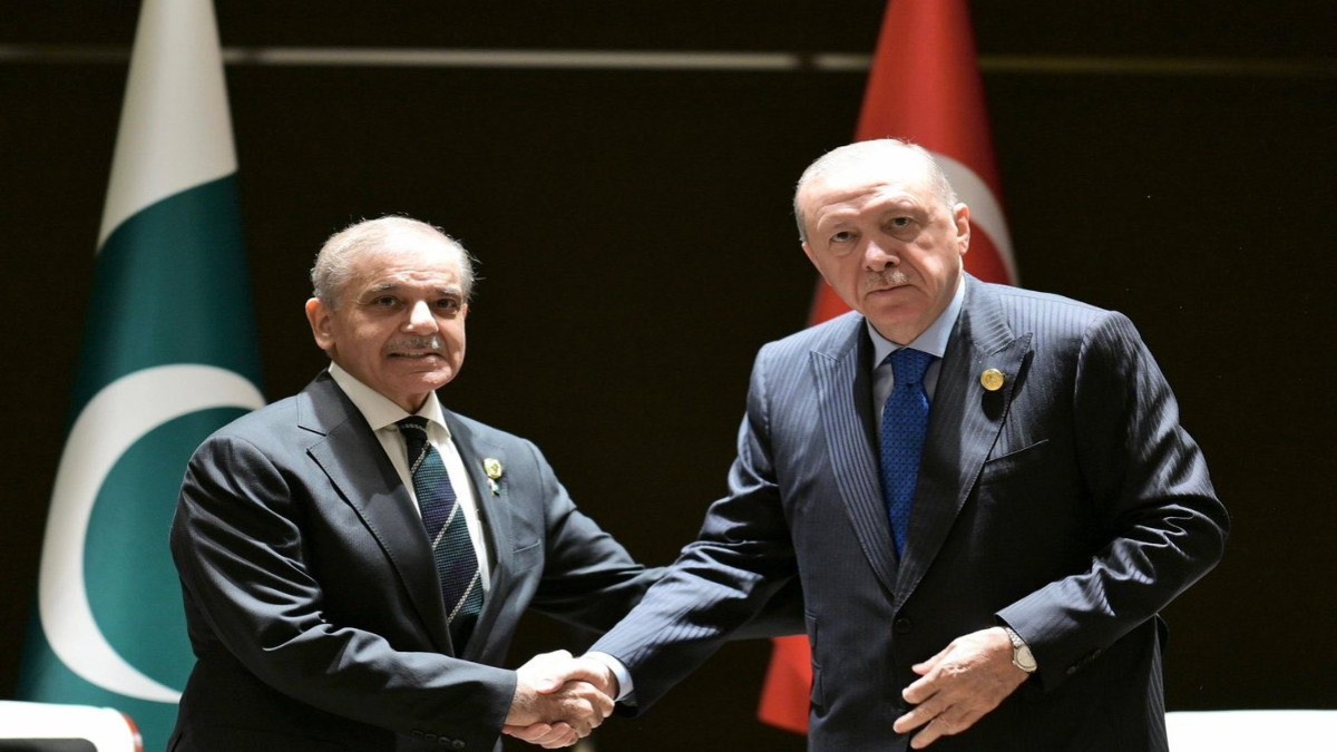 Pakistan PM Shahbaz Shareef and Turkish President Erdogan