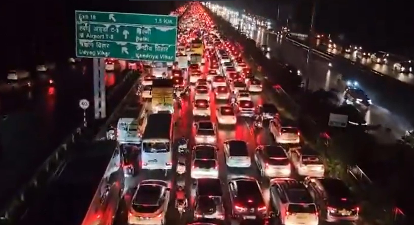 Gurugram traffic