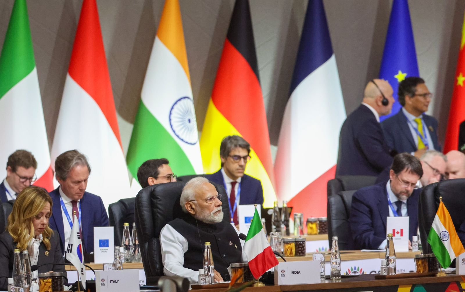 PM Narendra Modi at G20 Summit in Johannesburg, South Africa