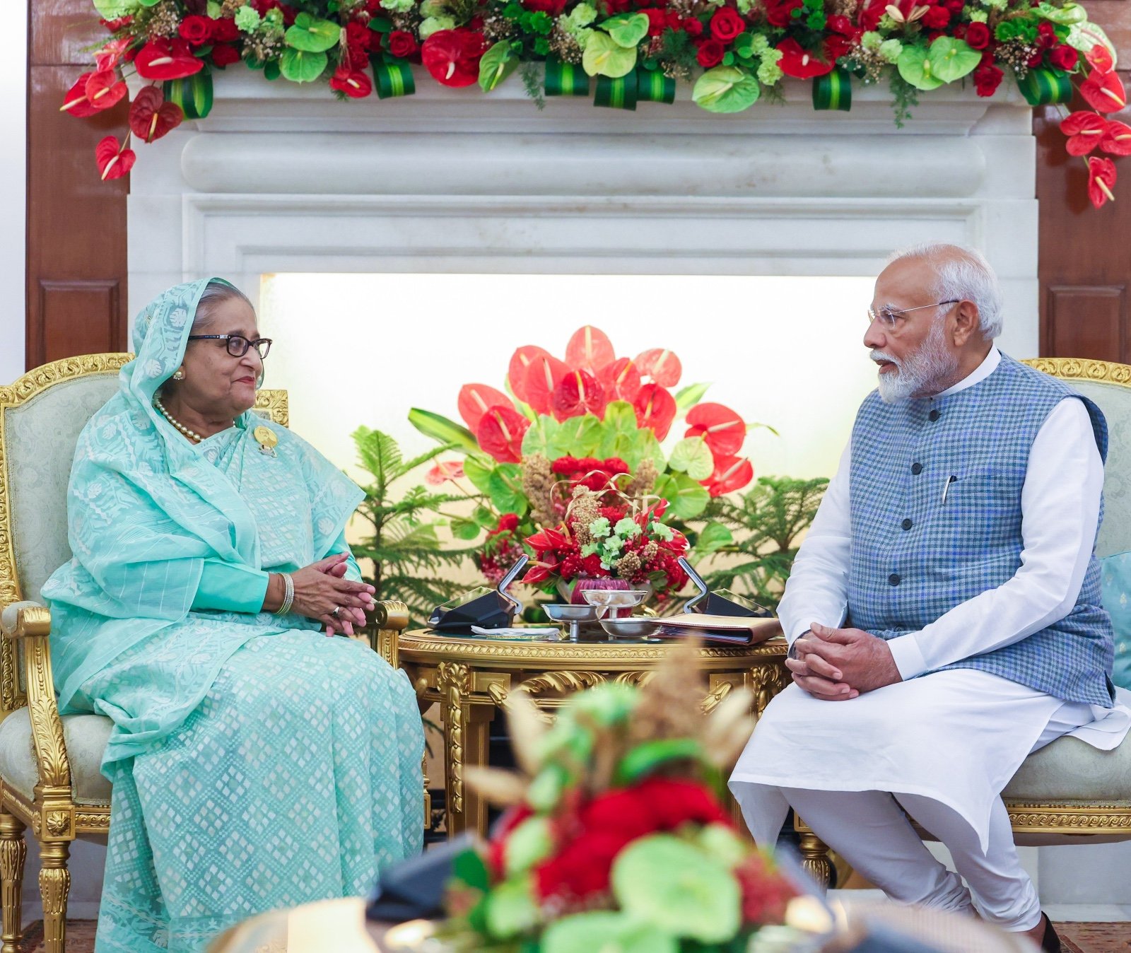 Sheikh Hasina and PM Narendra Modi